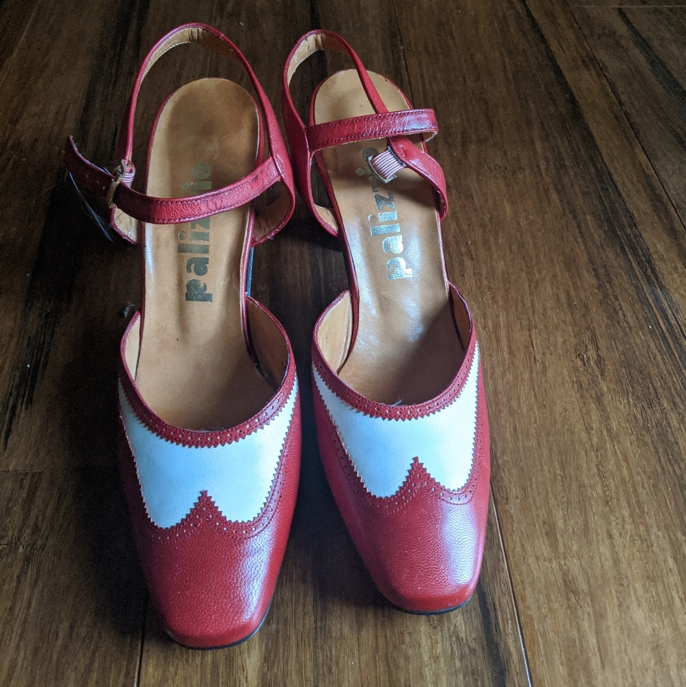 Vintage strappy heels